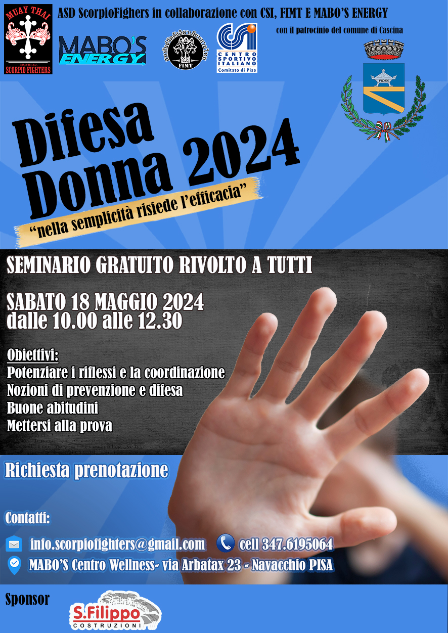 Locandina 18 Maggio 2024
